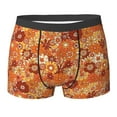 thumbnail image 6 of Men's Boxer Briefs, Hippie Flower Soft Comfy Mens Underwear Boxer Briefs Breathable With Widen Waist, 6 of 7