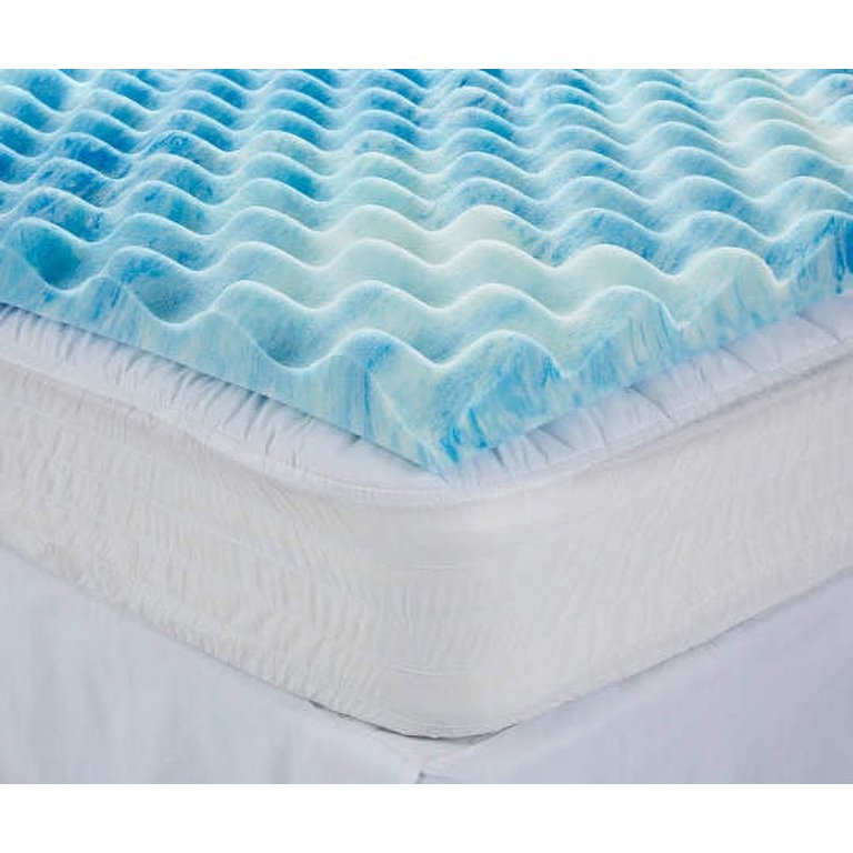 Serta Rest 3 inch King Gel Memory Foam Mattress Topper - 80 x 76 x 3