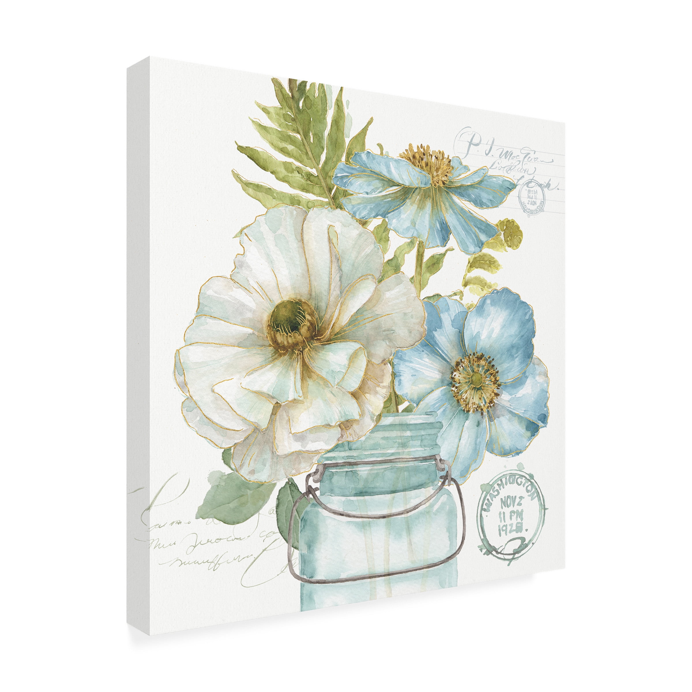 Trademark Fine Art "My Greenhouse Bouquet II" Canvas Art by Lisa Audit
