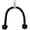 Blue&Black, variant on qibylift 27 Inch Nylon Tricep Rope Cable Machine Attachment with Rubber End Caps