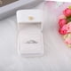 thumbnail image 2 of Piezas Caja de Anillo Blanca Propuesta de Pareja Cajas de Anillo de Cuero de PU Caja de Regalo de Joyería de Compromiso Vitrina de Joyería para Boda Aniversario Navidad (Caja de Anillo Blanca), 2 of 5