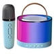 thumbnail image 1 of Pequeño Altavoz Portátil Máquina Karaoke Compatible Con Dientes 5.3 para Fiesta Familiar Azul, 1 of 9