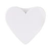 Way To Celebrate Valentine's Day Foam Heart Decoration, White