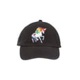 thumbnail image 1 of Unicorn Youth Sized Adjustable Baseball Hat, Black, 1 of 2