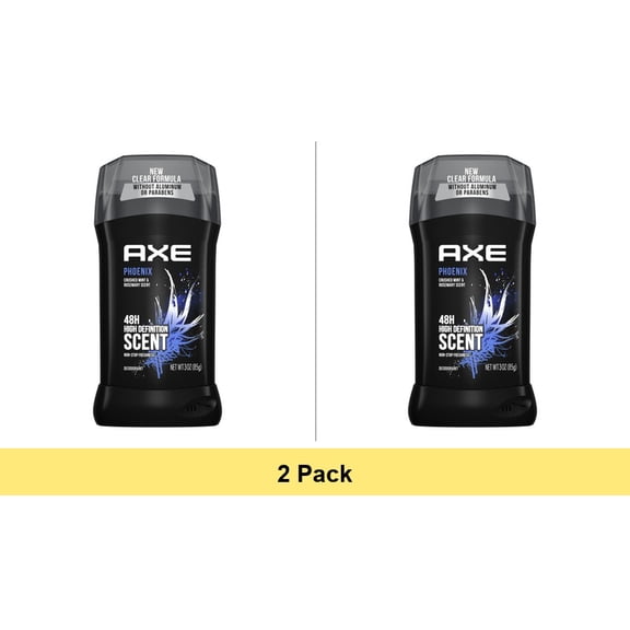 Axe Deodorant Stick For Men, Phoenix - 3 Oz - 2 Pack