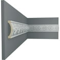 thumbnail image 5 of Ekena Millwork 2 1/4"H x 3/4"P x 94 1/2"L, (1 5/8" Repeat), Haylynn Chair Rail (2-Pack), 5 of 6