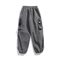 thumbnail image 5 of GZMOALH Men's Lightweight Nylon Cargo Jogger Pants, Drawstring Waist Utility Pants with Adjustable Hems, 5 of 5