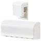 thumbnail image 1 of Soporte para cepillos de dientes de pared, organizador de cepillos de dientes sin clavos, estante de pared para cepillos de dientes de baño con soporte para pasta de dientes, 1 of 7