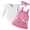 A78-Hot Pink, variant on Hessimy Toddler Kids Spring Summer Soft Fabric 2Pcs Long Sleeve Comfortable Casual Sleepwear Pjs Set, Soft Fabric Pjs Comfort(Pink,6-9 Months)