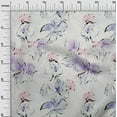 thumbnail image 3 of oneOone Cotton Poplin Twill Medium Purple Fabric Floral & Sewing Material Print Fabric By The Yard 56 Inch Wide, 3 of 6