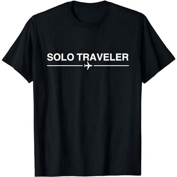 solo Traveler travel the world T shirt for travelers nomads