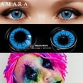 thumbnail image 3 of AMARA-lentes de contacto de 2 piezas, lentes de contacto de colores, Anime, Cosplay, maquillaje de belleza para Halloween, 3 of 3