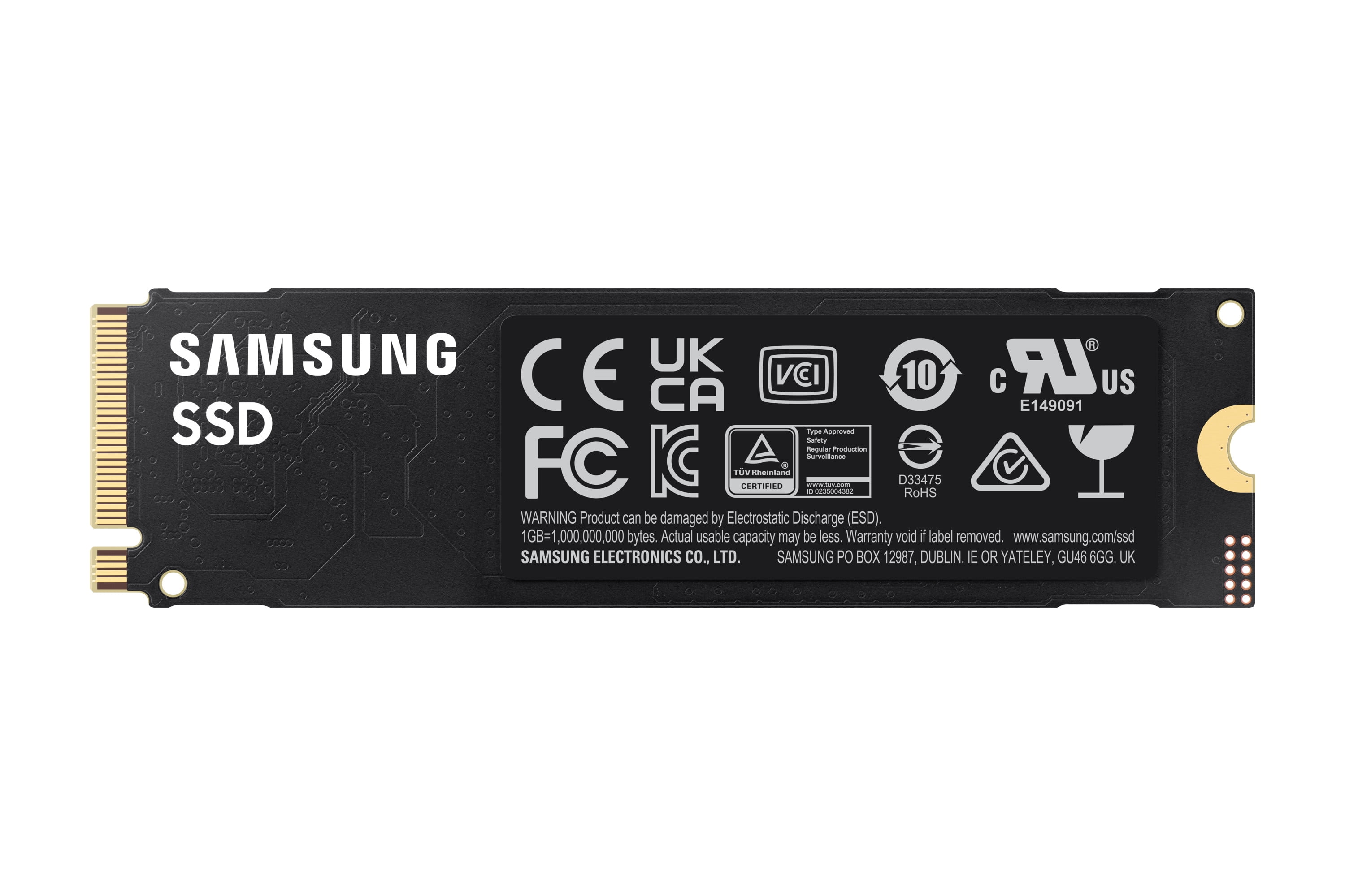 Samsung 990 EVO 1TB PCIe 5.0 NVMe SSD Fast Efficient Black internal Drive