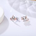 thumbnail image 3 of arete de plata de ley 925 Axolotl hipoalergénicos, regalos de joyería de Axolotl para mujer, Plata de ley, No es una piedra preciosa, 3 of 4