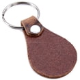 thumbnail image 5 of Leather Key Fob Kit - Water Buffalo - Brown (8-9oz) - Rivet (Nickel) - (5 Pack) - 05 Pack (Brown)(Nickel), 5 of 7