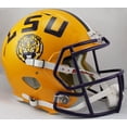 thumbnail image 2 of LSU Tigers Yellow Replica Riddell NCAA Speed Full Size Helmet, 2 of 2
