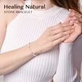 thumbnail image 4 of Elphaba Galinda Thank You Appreciation Gifts for Women: Healing Natural Cystal Stone Bracelet Bracelet for Coworkers Employee Boss Colleague Teacher, 4 of 7