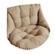 thumbnail image 2 of Cojín para silla colgante, cojín para asiento de cesta colgante, almohada para respaldo de silla colgante tipo huevo Marrón claro, 2 of 9