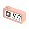 thumbnail image 2 of Danhjin Alarm Clock Digital Electronic Clock LED Display Electronic Clock Stereo Digital Display Snooze Alarm Clock 12/24H Switching Countdown Time, 2 of 6
