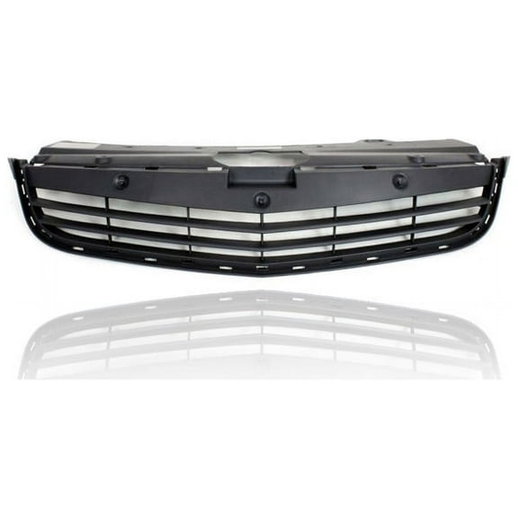 Grille - Compatible/Replacement for '07-10 Saturn Aura, 07-09 Hybrid - Matte Black Upper - 20762644