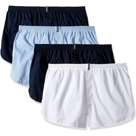 Jockey Men's Underwear Tapered Boxer - 4 Pack, icy blue, M | Walmart Canada