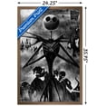 thumbnail image 3 of Disney Tim Burton's The Nightmare Before Christmas - Shadows Wall Poster, 22.375" x 34", Framed, 3 of 6