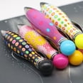 thumbnail image 3 of Jesscasday 6 Pcs Ballpoint Pen Smooth Writing Pen Big Fat Pen Short Fat Pen Elegant Fat Pen, 3 of 11