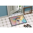 thumbnail image 3 of Great Pyrenees Hippie Dawg Indoor or Outdoor Mat 24x36, 3 of 6