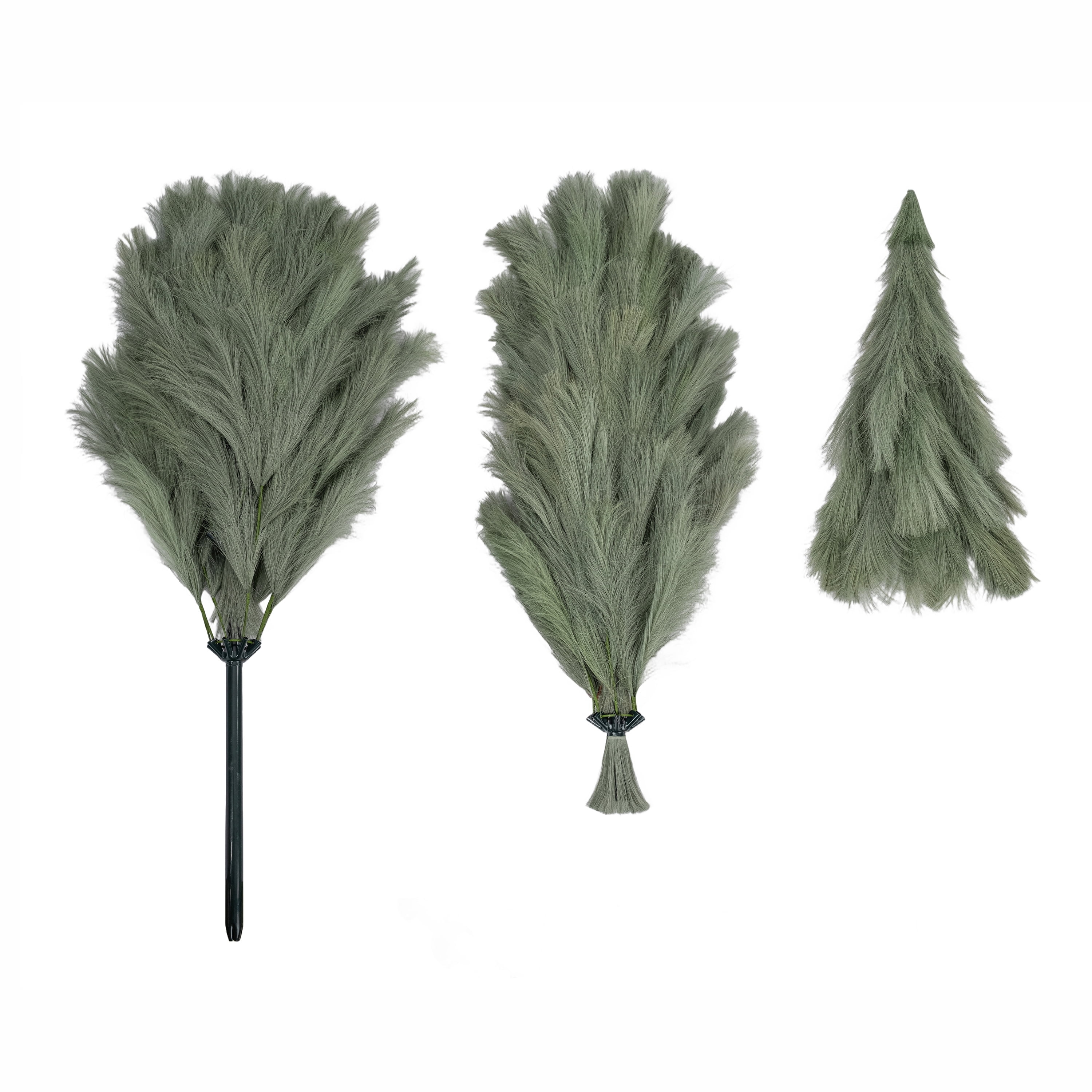 Elegant Home Decor 6ft Artificial Pampas Tree, Green