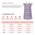 thumbnail image 3 of Vsdgher Crâne pour Filles Chemises de Nuit Manches Courtes à Volants Robe de Nuit Pyjama pour Fête Pyjama-TG, 3 of 6
