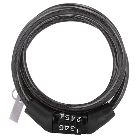 Riousery Anti-Theft Bike Combination Lock - Heavy Duty Cycling Cable Lock with Security Codes for Mountain Bicycles & Road Bikes, 15x15x2 inches / 38.1x38.1x5.1 cm