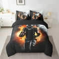 thumbnail image 2 of Erosebridal Football Player Comforter Set King Size 7 Pieces Rugby Games American Football Bedding Set Sports Theme Bed in a Bag with Comforter,Sheets, 2 of 5