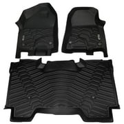 Season Guard Floor Mat Liner fits Dodge Ram 1500 2019 Front and Rear Seat 3pc