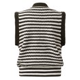 thumbnail image 2 of Aayomet Women's Cardigan 2023 Knit Sweater Vest Tunic Sleeveless Top (Black, M), 2 of 5