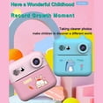thumbnail image 2 of Appareil Photo Instantané 1080P Portable Mini Imprimante Photo pour Enfants avec Appareil Photo 1200W Écran 2,4 Pouces avec 1 Rouleau de Papier d'Impression pour Notes de Journal, Mémos, Cadeaux d'Anniversaire, Filles, Garçons, Voyage de Vacances, 2 of 8