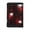 Red Spider Web Pattern, variant on FUIALDOLG Cute Crown Bear Trifold Card Wallet, Stretch Polyester Lightweight Kids Wallet for Daily Use Outdoor Sports