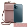thumbnail image 6 of MUSOIE Small Crossbody Bags for Women Cell Phone Purse Vegan Leather Zip Around Wallet Handbags, 6 of 6