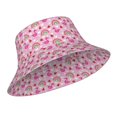 thumbnail image 2 of Kdxio Reflective Bucket Hat - Cute Flamingo Print Bucket Hat for Men,Women, 2 of 9