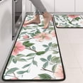 thumbnail image 2 of Kitchen Rugs Sets Of 2,Pioneer Flower Floral Print Pattern Anti Fatigue Kitchen Mat Rugs Non Slip Washable,Decorative Kitchen Floor Mats for Kitchen,Sink,Laundry,17"x47"+17"x47", 2 of 5