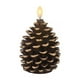 thumbnail image 2 of Luces de noche para árbol de Navidad, vela LED parpadeante con pilas, sin llama, para fiesta de cumpleaños, decoración del hogar y el dormitorio, lámpara de piña con vela LED para árbol de Navidad, 2 of 8