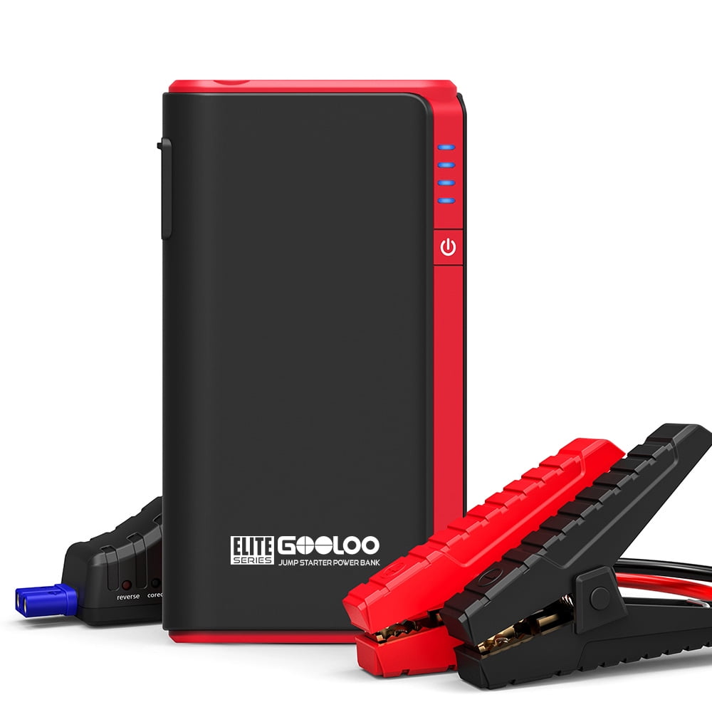 GOOLOO GP80 800A Peak SuperSafe Car Jump Starter 12V Auto Battery Booster Charger Portable Power Pack Quick Charge