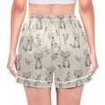 thumbnail image 2 of Women's Silk Pajama Shorts Koala Pajama Shorts Women's Casual Pajama Shorts with Pockets, 2 of 6