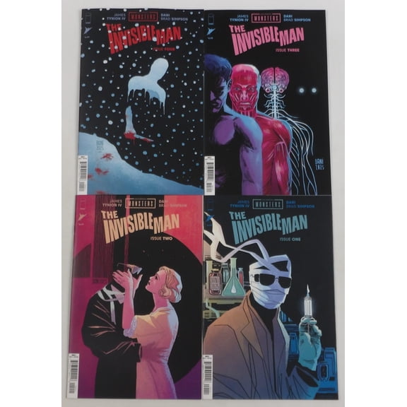 Universal Monsters: The Invisible Man #1-4 VF/NM complete series James Tynion IV ; Image