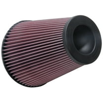 K&N Universal Clamp-On Air Filter: High Performance, Premium, Washable, Replacement Filter: Flange Diameter: 6 In, Filter Height: 9 In, Flange Length: 0.625 In, Shape: Round Tapered, RC-50460