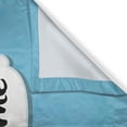 thumbnail image 3 of Ambesonne Wording Kitchen Curtains, Be Words, 55"x39", Turquoise Black White, 3 of 3