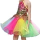 thumbnail image 3 of Minnieouse Vestido de baile de ballet de lentejuelas Disfraces de tutú de tul Ropa de baile Conjunto de para el rendimiento del equipo Vestidos Como se muestra 130cm, 3 of 6