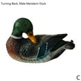thumbnail image 5 of SharkTRUE New Resin Floating Mandarin Duck Statue Outdoor Garden Pond Decorative for Home Animal Decor W5H7 Cute Sculpture Orname, 5 of 9