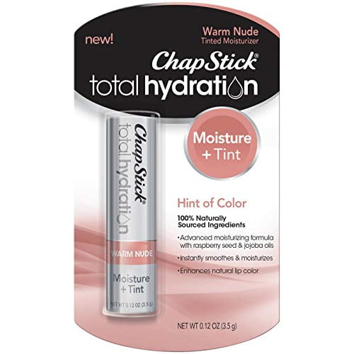 Baume à Lèvres Hydratation Totale + Teinté - Chaud Nude - 0.12oz
