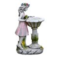 thumbnail image 3 of Statue de Jardin Solaire Sculpture de Fée à Énergie Solaire Statue de Jardin Forme Statue en Résine Forme Figurines d'Ange en Résine pour Décoration de Jardin Extérieure, 3 of 9
