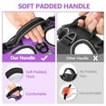 thumbnail image 6 of PoyPet Dog Harness No Pull, Adjustable Soft Padded Pet Vest, No Choke Reflective Front Dog Harness, Purple m, 6 of 9